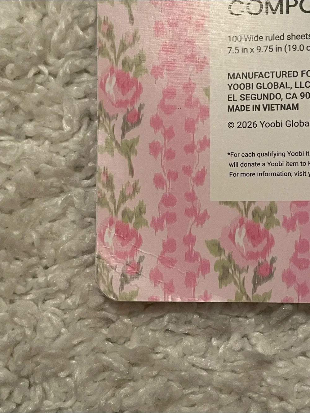 LoveShackFancy x Target Yoobi Everblooming Rosettes & Blooming Heirloom Bundle